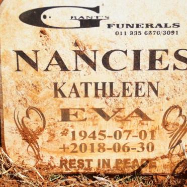 NANCIES Kathleen Eva 1945-2018