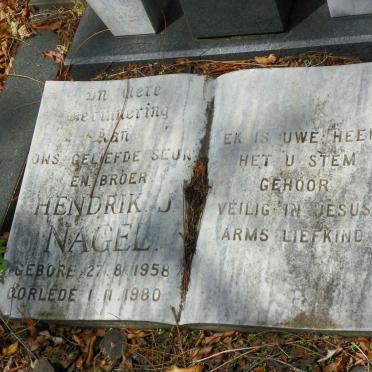 NAGEL Hendrik J. 1958-1980