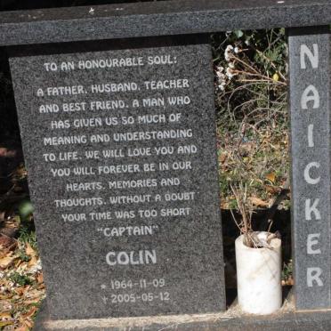 NAICKER Colin 1964-2005