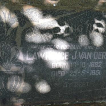 NEST Lawrence J., van der 1892-1951