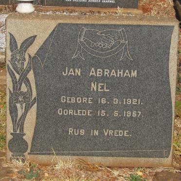NEL Jan Abraham 1921-1957