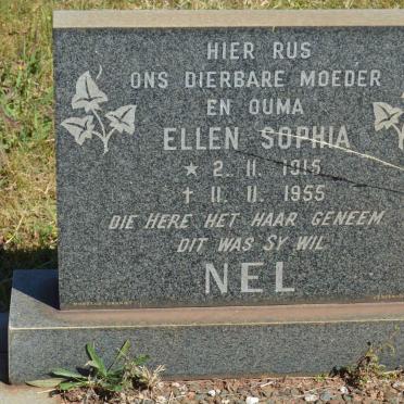 NEL Ellen Sophia 1915-1955