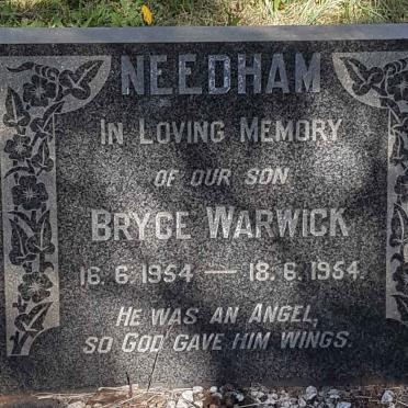 NEEDHAM Bryce Warwick 1954-1954