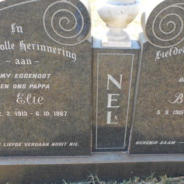 NEL Elie 1913-1967 &amp; Bessie 1915-2005