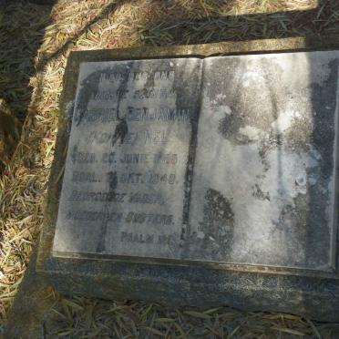 NEL Gabriel Benjamin 1933-1943