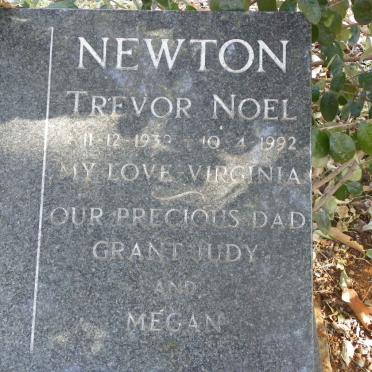 NEWTON Trevor Noel 193?-1992