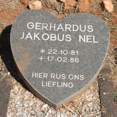 NEL Gerhardus Jakobus 1981-1986