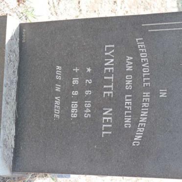 NELL Lynette 1945-1969
