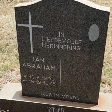 NEL Jan Abraham 1905-1978