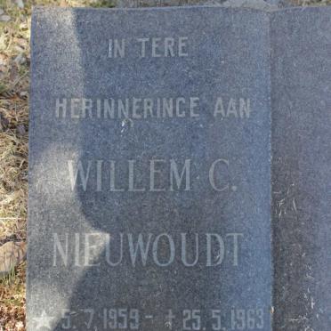 NIEUWOUDT Willem C.1959-1963