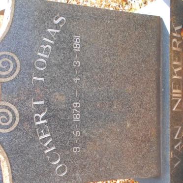 NIEKERK Ockert Tobias, van 1879-1961