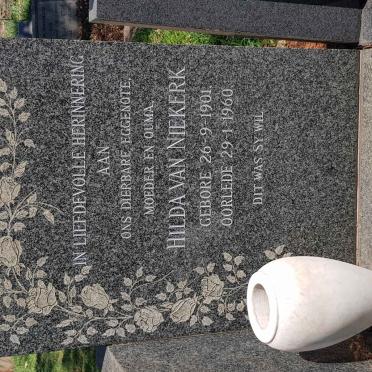 NIEKERK Hilda, van 1901-1960