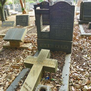 NIEKERK Andries Petrus Johannes, van 1903-1952 &amp; Cornelia Marthina 1908-1954