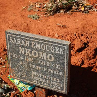 NKOMO Sarah Emougen 1986-2021