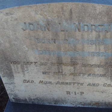 NORTJE Joan L. 1946-1967