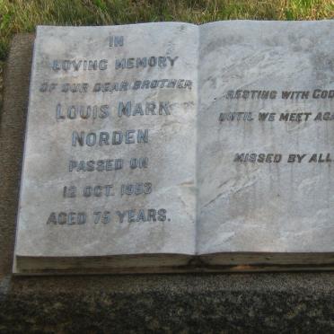 NORDEN Louis Mark -1953
