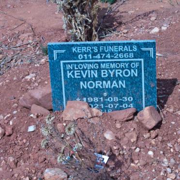 NORMAN Kevin Byron 1981-2021