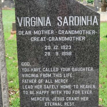 NUNES Antonio Gomes 1917-1991 &amp; Virginia Sardinha 1923-1998
