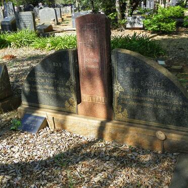 NUTTALL Theodore Hodson 1887-1935 &amp; Rachel May 1891-1945 :: NUTTALL John Robert Theodore 1923-1993