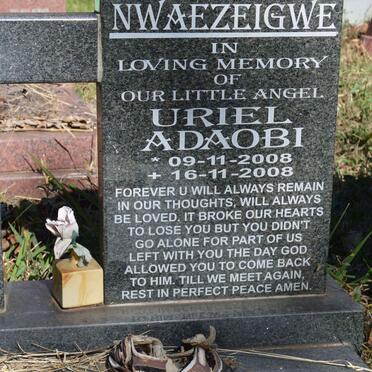 NWAEZEIGWE Uriel Adaobi 2008-2008