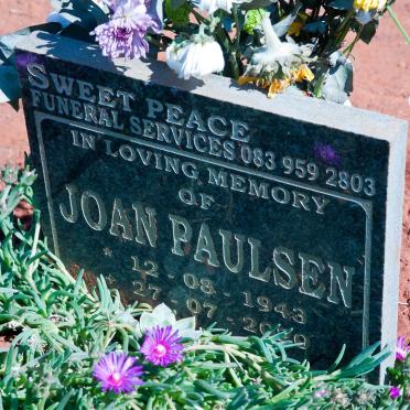 PAULSEN Joan 1943-2020