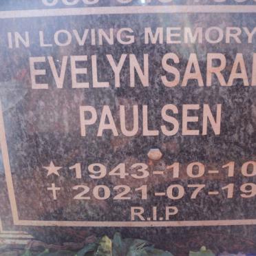 PAULSEN Evelyn Sarah 1943-2021