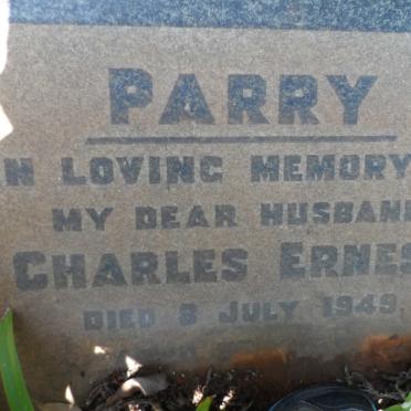 PARRY Charles Ernest -1949