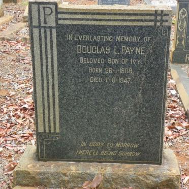 PAYNE Douglas L. 1908-1947