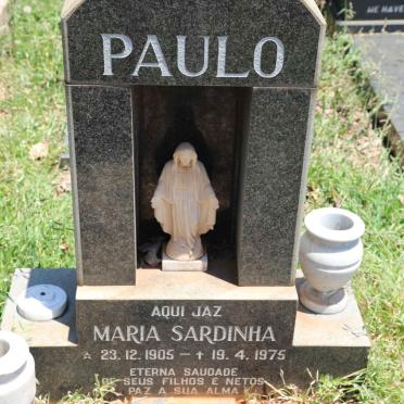 PAULO Maria Sardinha 1905-1975