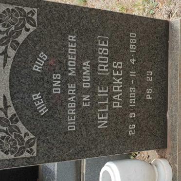 PARKES Nellie 1903-1980