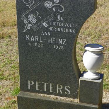 PETERS Karl-Heinz 1922-1975
