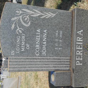 PEREIRA Cornelia Johanna 1914-1986
