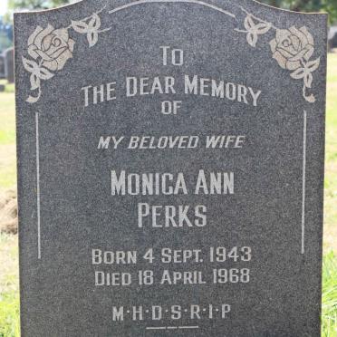 PERKS Monica Ann 1943-1968