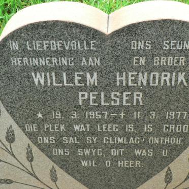 PELSER Willem Hendrik 1957-1977