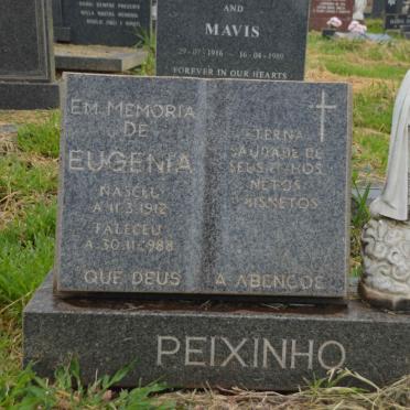 PEIXINHO Eugenia 1912-1988