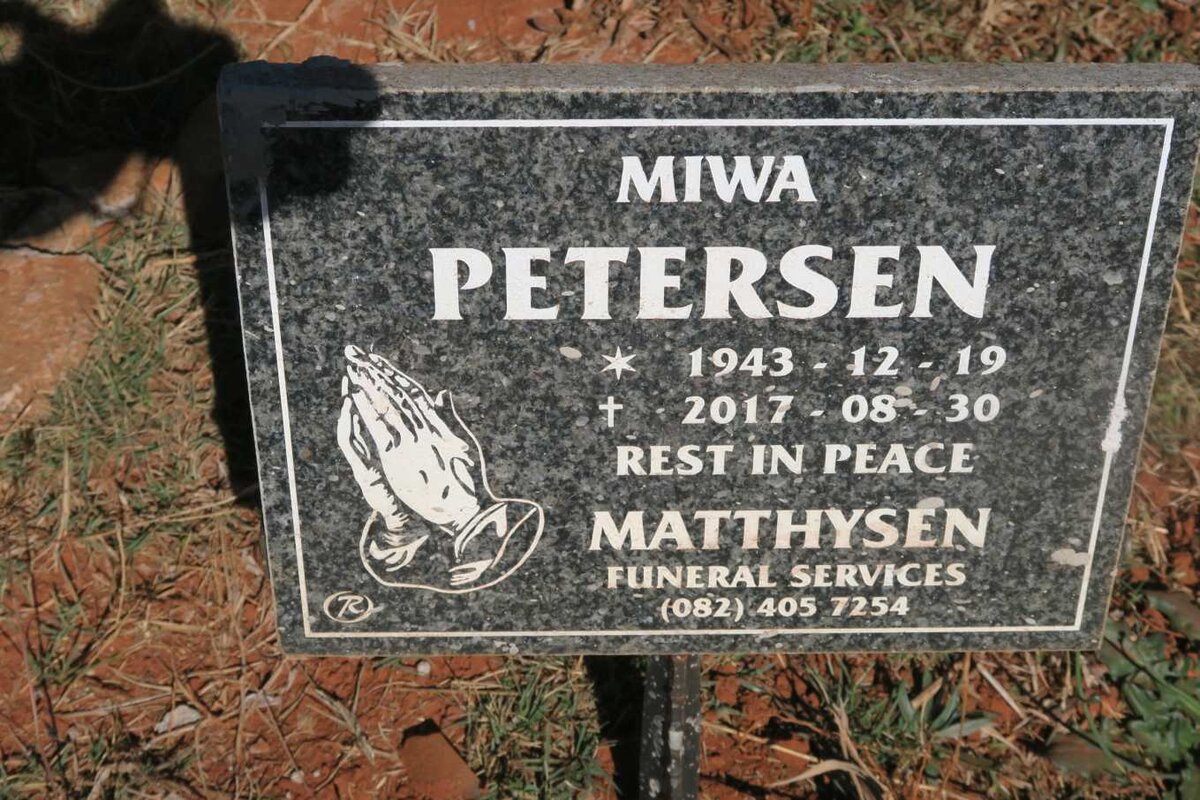 PETERSEN Miwa 1943-2017