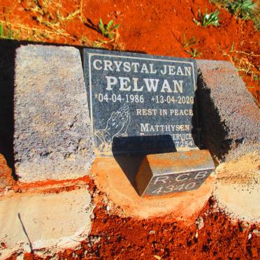 PELWAN Crystal Jean 1986-2020