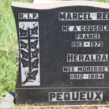 PEQUEUX Marcel Rene 1913-1975 &amp; Heralda MORISSET 1912-1994