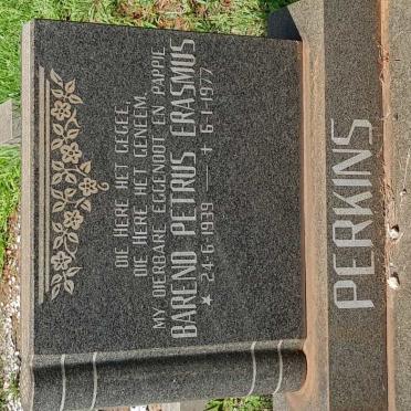 PERKINS Barend Petrus Erasmus 1939-1977