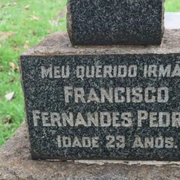 PEDRA Francisco Fernandes :: PEREIRA Joao Jose -1943