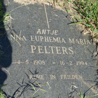 PELTERS Josef Lambert 1911-1983 &amp; Anna Euphemia Maria 1908-1994