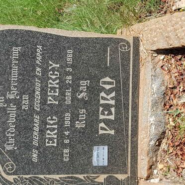 PERO Eric Percy 1909-1960 &amp; Hester Engela 1907-2000