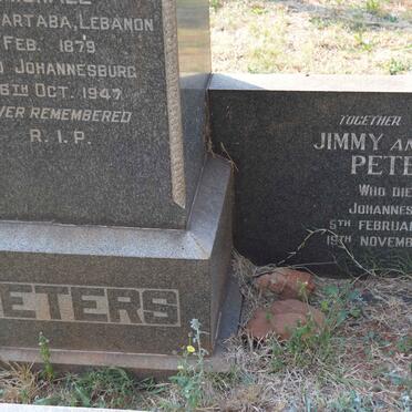 PETERS Jimmy -1975 :: PETERS Jay -1975