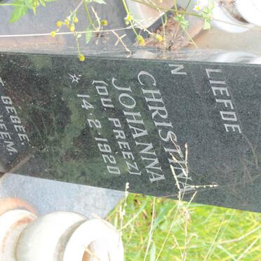 PENTZ Michiel Christiaan 1918-1987 &amp; Christina Johanna DU PREEZ 1920-