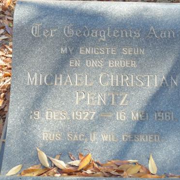PENTZ Michael Christian 1927-1961