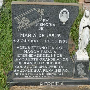 PEREIRA Maria De Jesus 1909-1983