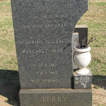 PERRY Catherine Elizabeth Margaret 1887-1963