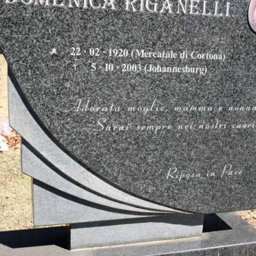 PELLEGRINI Domenica Riganelli 1920-2003