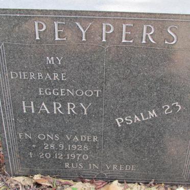PEYPERS Harry 1928-1970