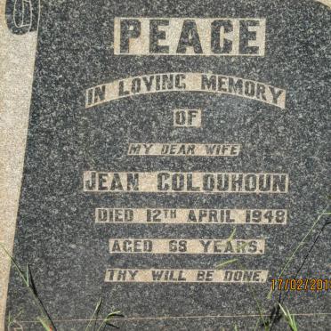 PEACE Jean Colouhoun -1948